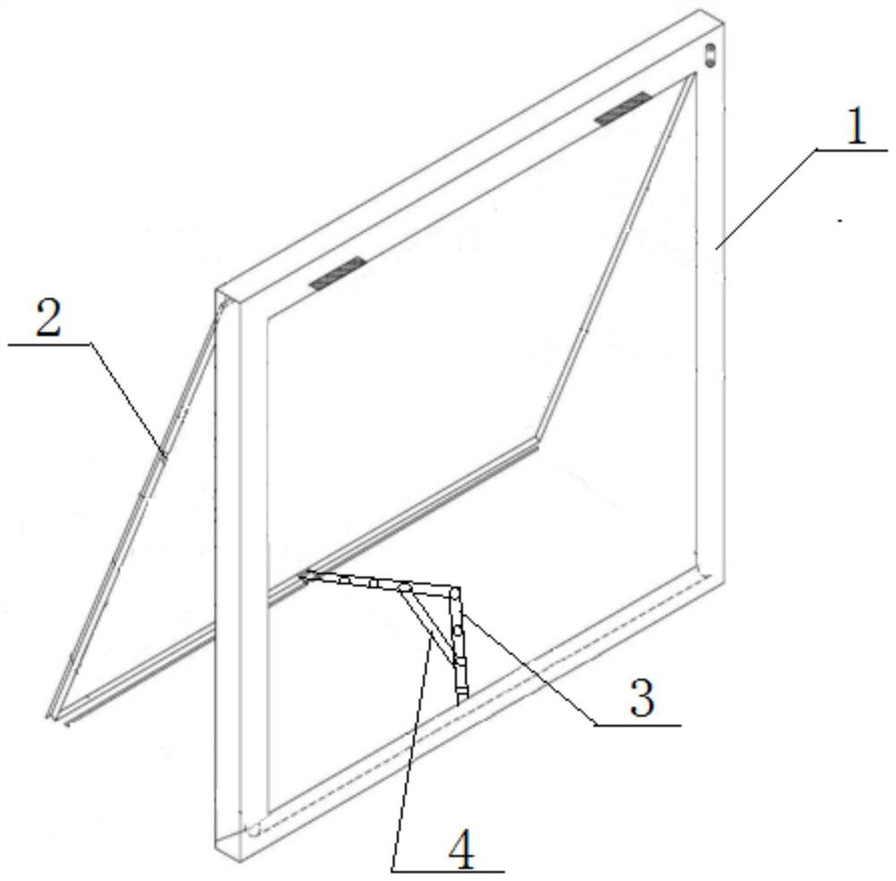 Photovoltaic power generation window with high wear resistance