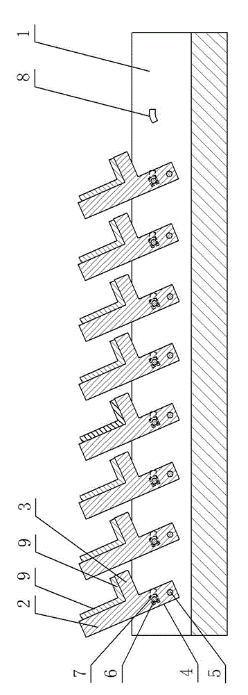 A pillow base for an A-shaped glass support