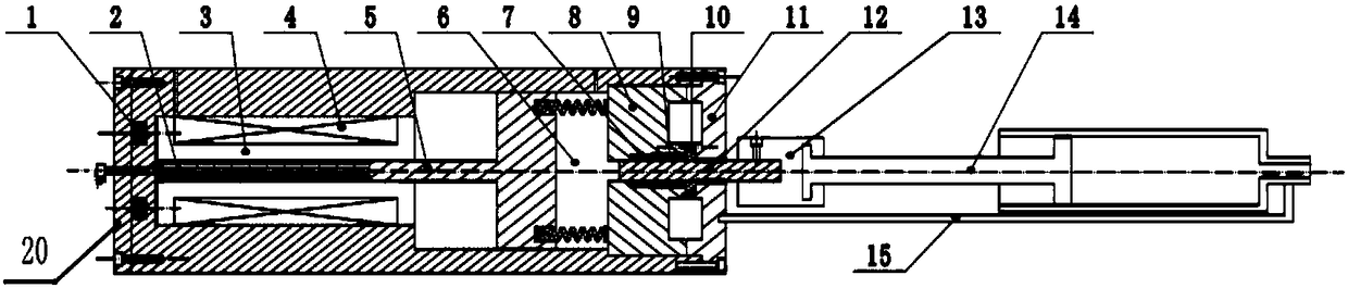 Ultra-high precision magnetostrictive injection pump with self-sensing function