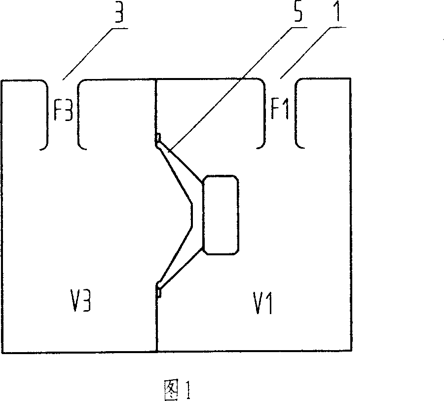 Multiple resonance points linked bass sound-box