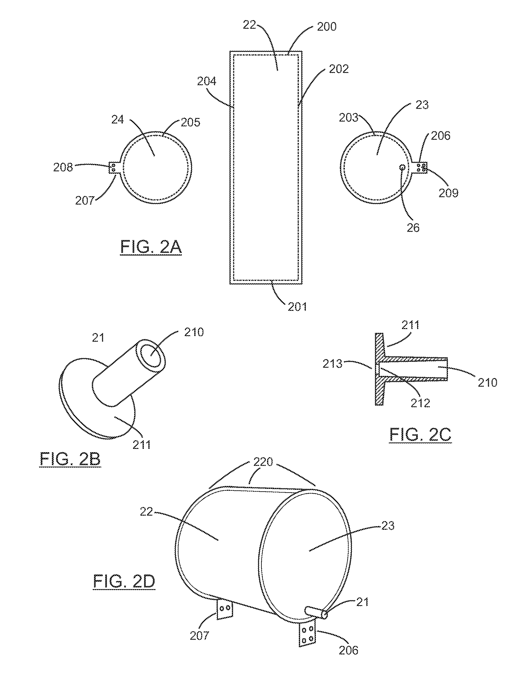 Vent-blocking inflatable bladder assembly for a HVAC zone control system