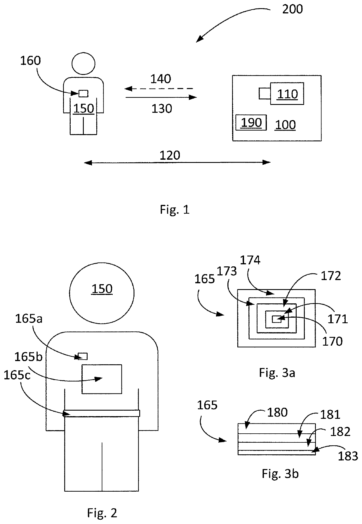 Method and camera arrangement for measuring a movement of a person