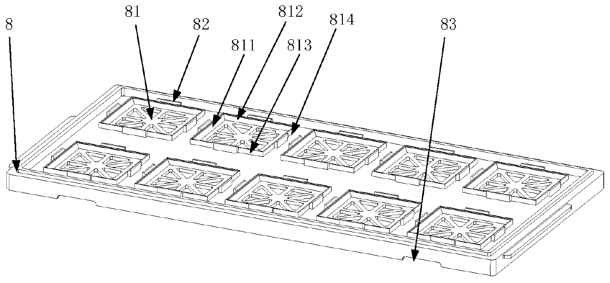 Automatic packaging system and method for electronic elements