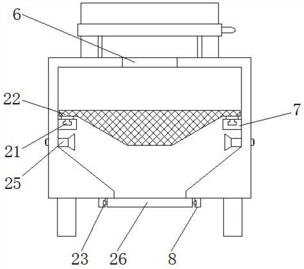 Efficient grain grinding and drying device