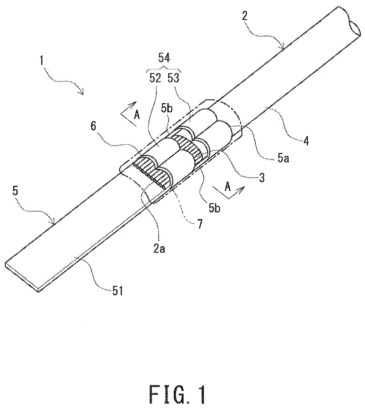 Surface protection composition and terminal fitted electric wire