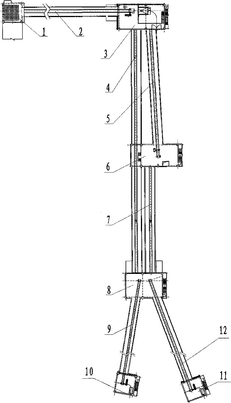 Secondary treatment system for steel slag and method thereof