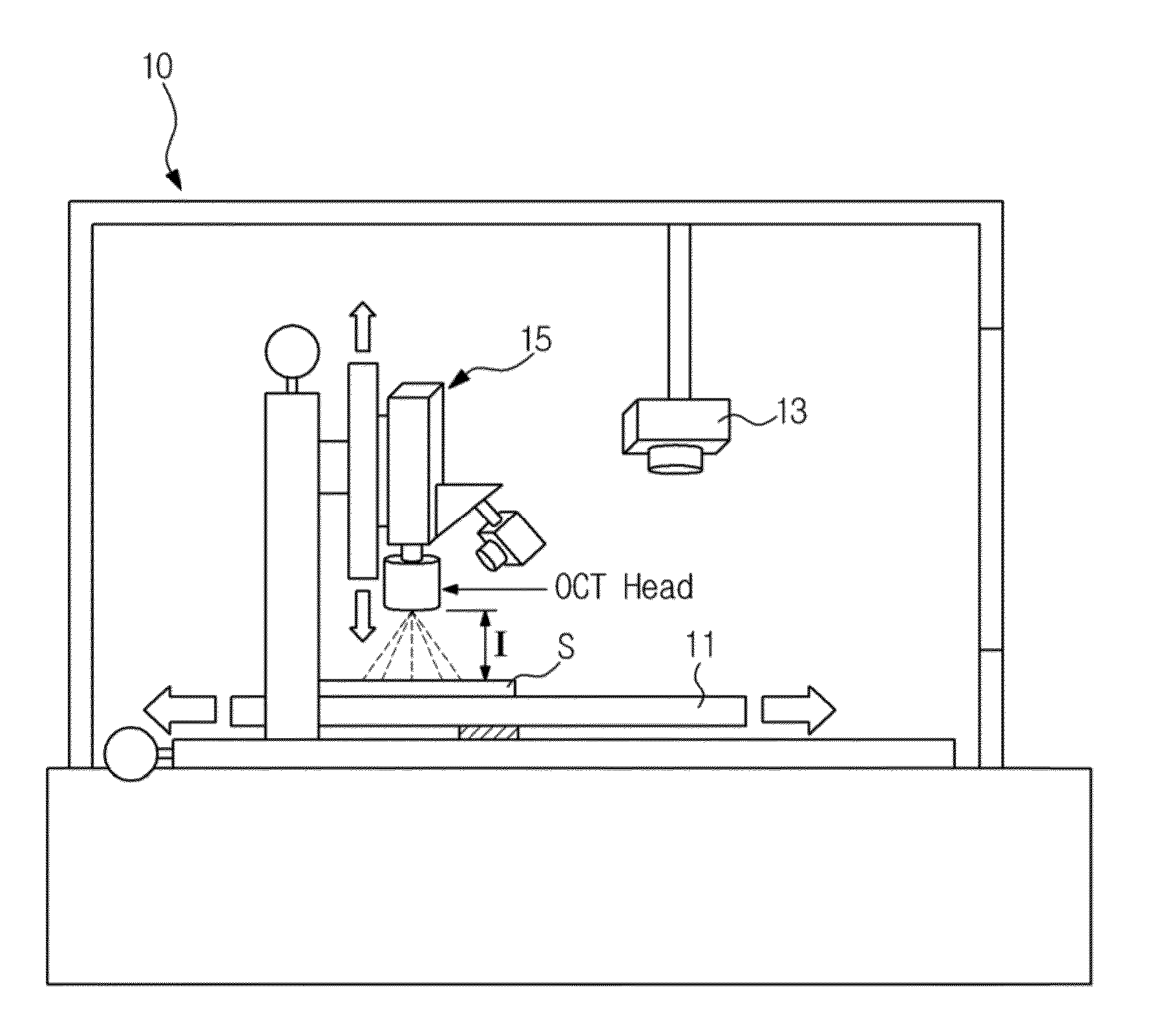 Non-destructive inspection system for display panel and method, and non-destructive inspection apparatus thereof