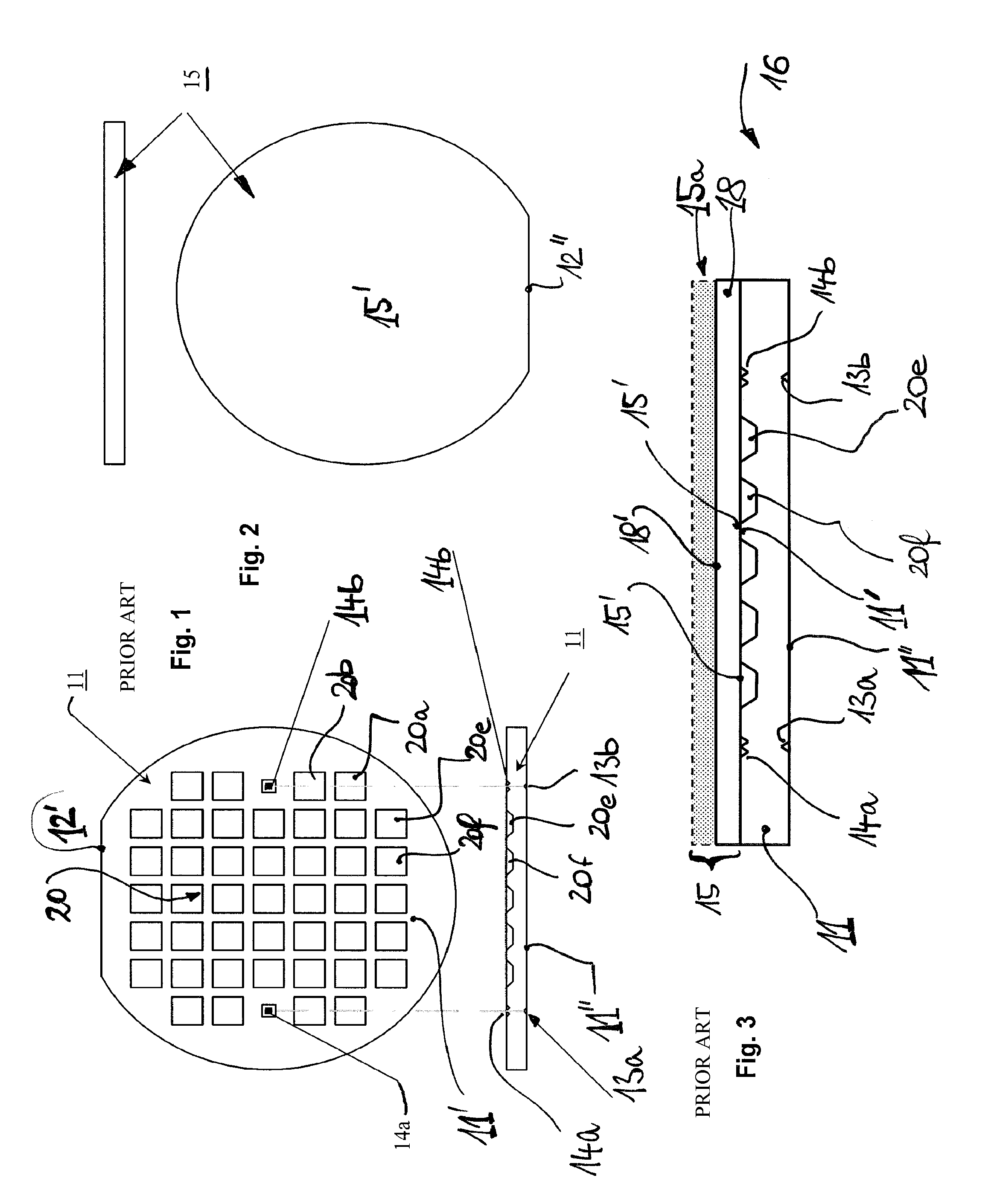 Orientation of an electronic CMOS structure with respect to a buried structure in the case of a bonded and thinned-back stack of semiconductor wafers