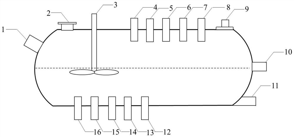 Bottom-top composite injection smelting reduction furnace for treating molten copper slag