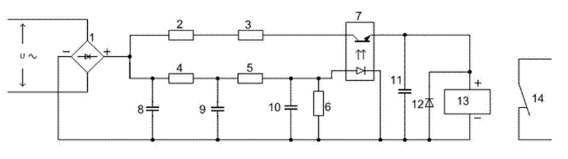 Under-voltage supervision circuit