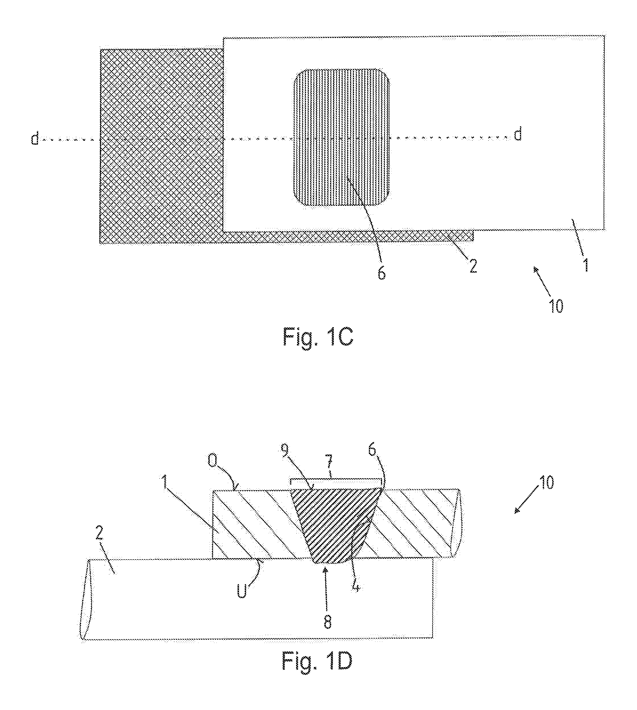 Hybrid component and method for producing the hybrid component