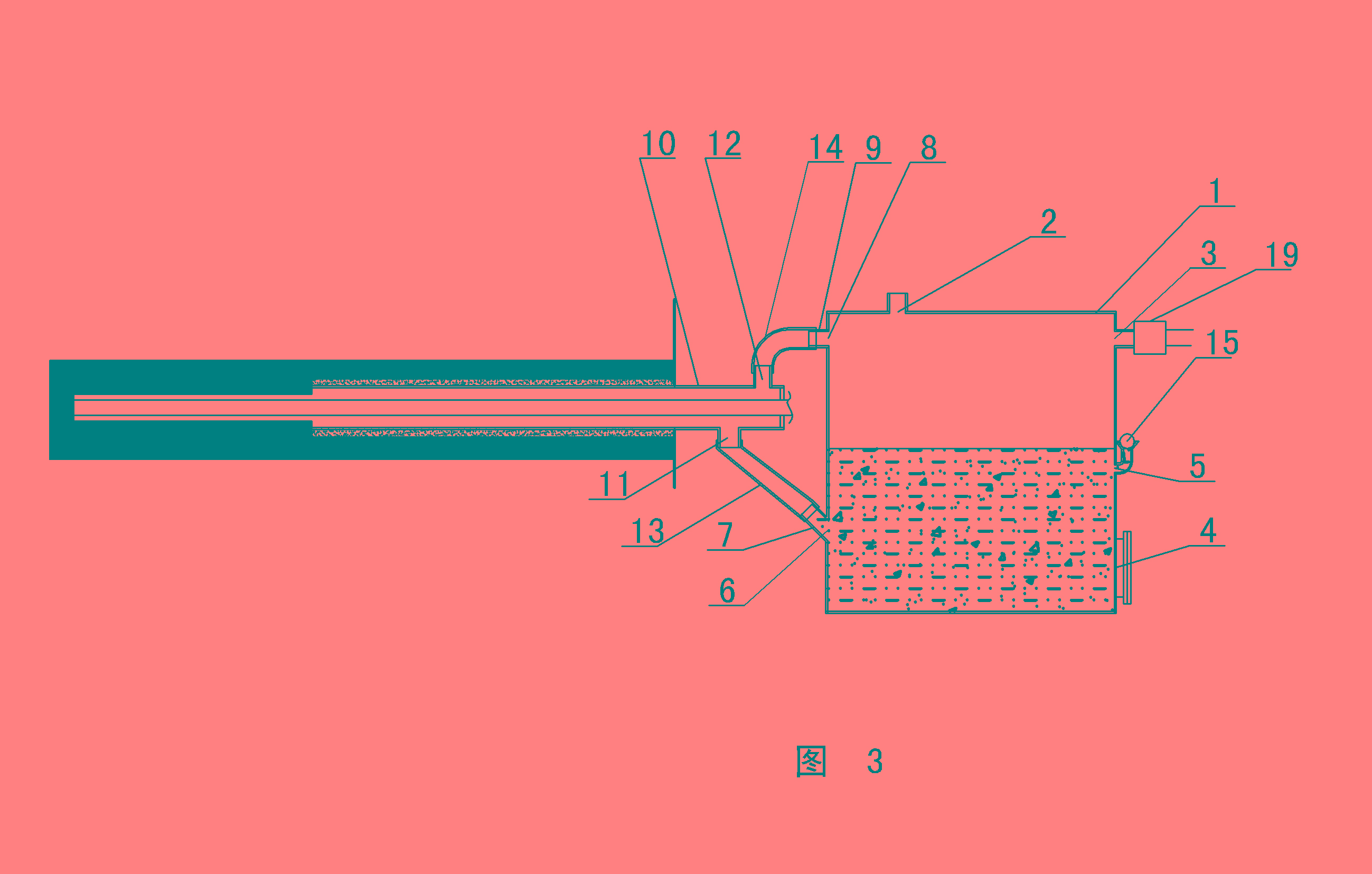 Protective device for mine drilling construction