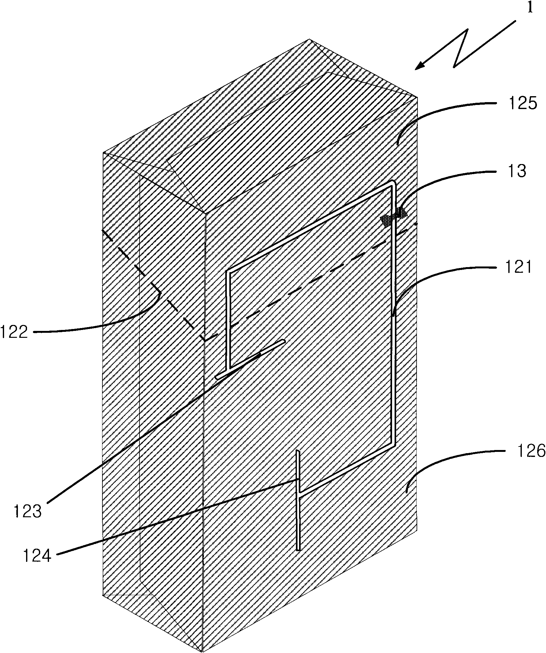 Metal foil paper using as radio frequency identification device (RFID) label, production method thereof and packaging box
