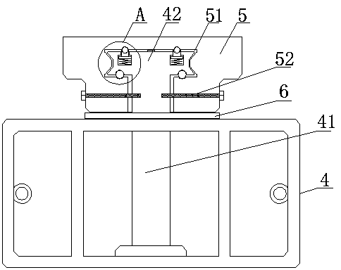 Outdoor decorative line precision adjusting system of building curtain wall