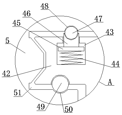 Outdoor decorative line precision adjusting system of building curtain wall