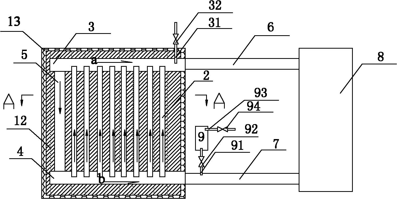 Solar flat plate collector capable of exchanging heat through micro-channel