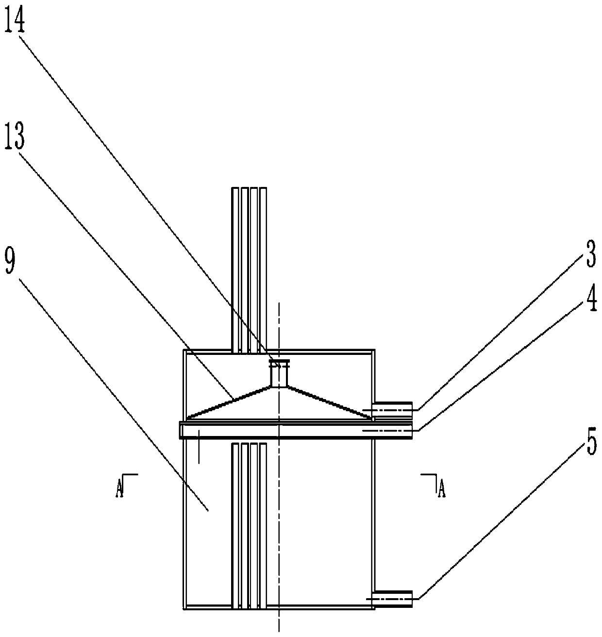 Compact distillation apparatus, and compact distillation system and application thereof