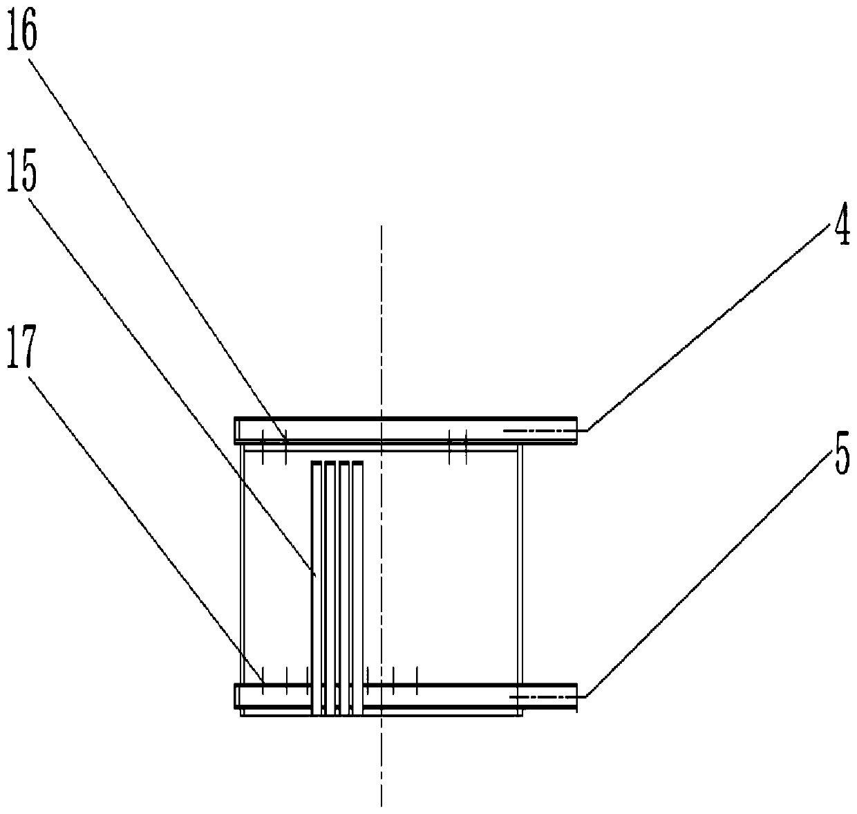 Compact distillation apparatus, and compact distillation system and application thereof