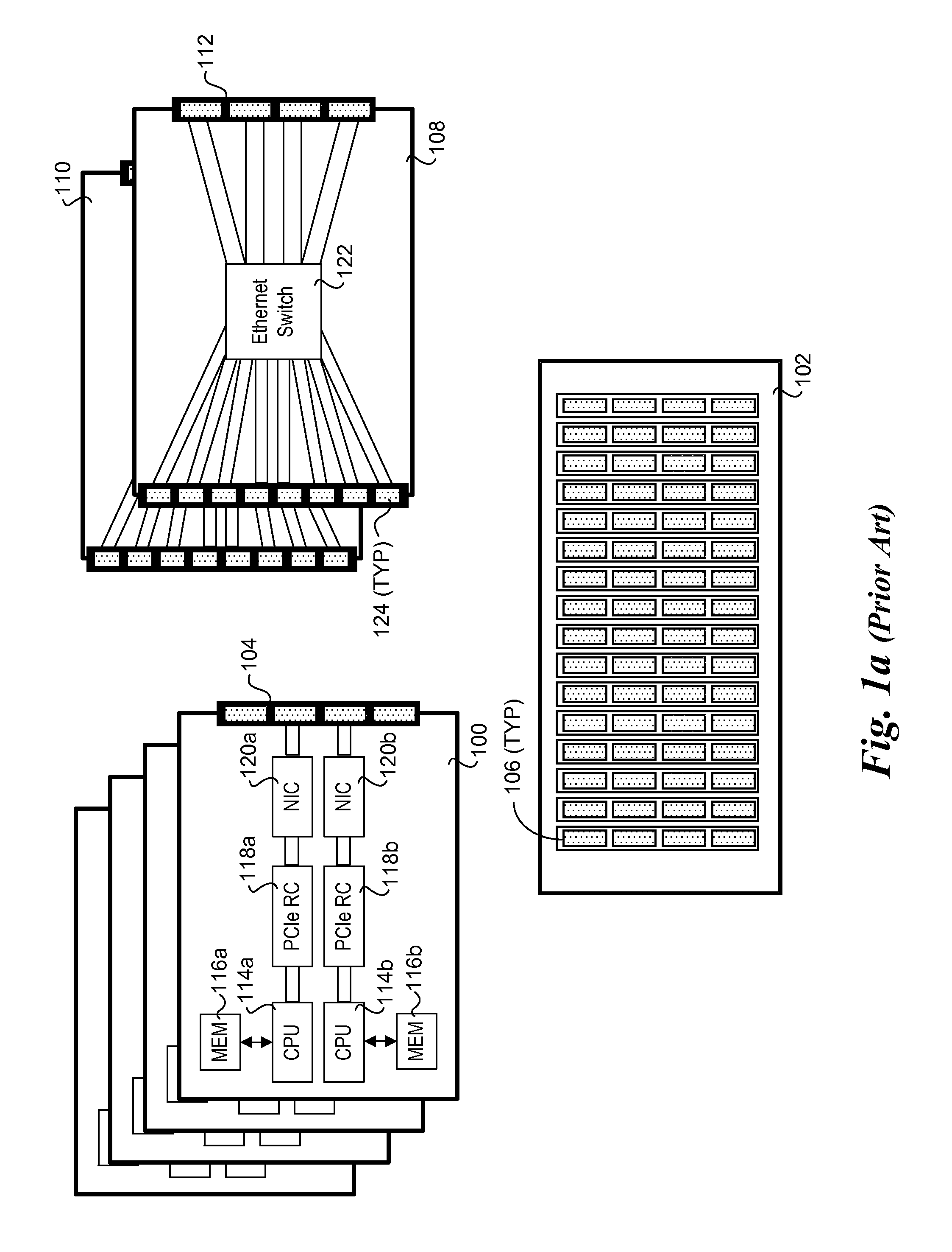 Methods and apparatus for sharing a network interface controller