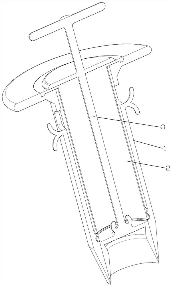 Soil sampling device and sampling method for collecting full-shading sample of fine particle accumulation layer