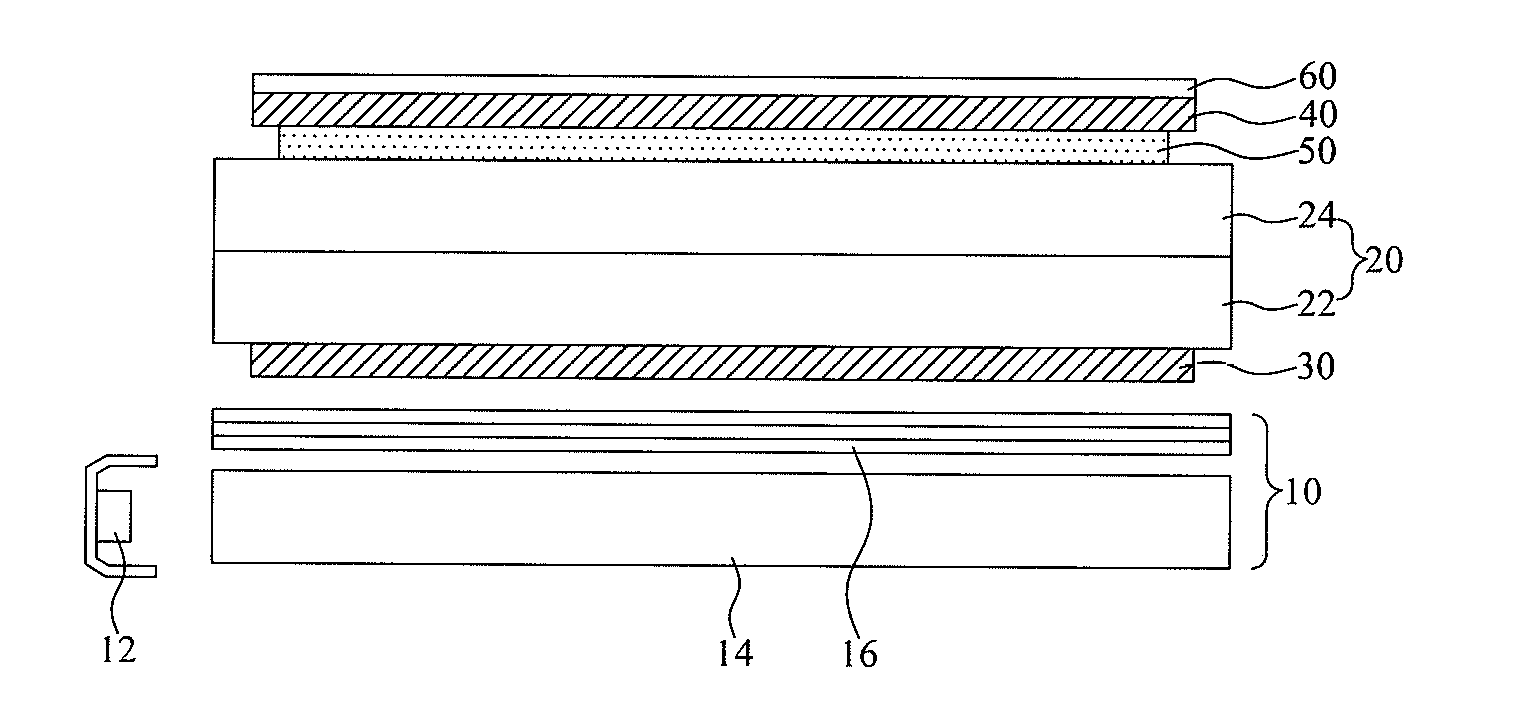 Liquid crystal display device comprising touch screen