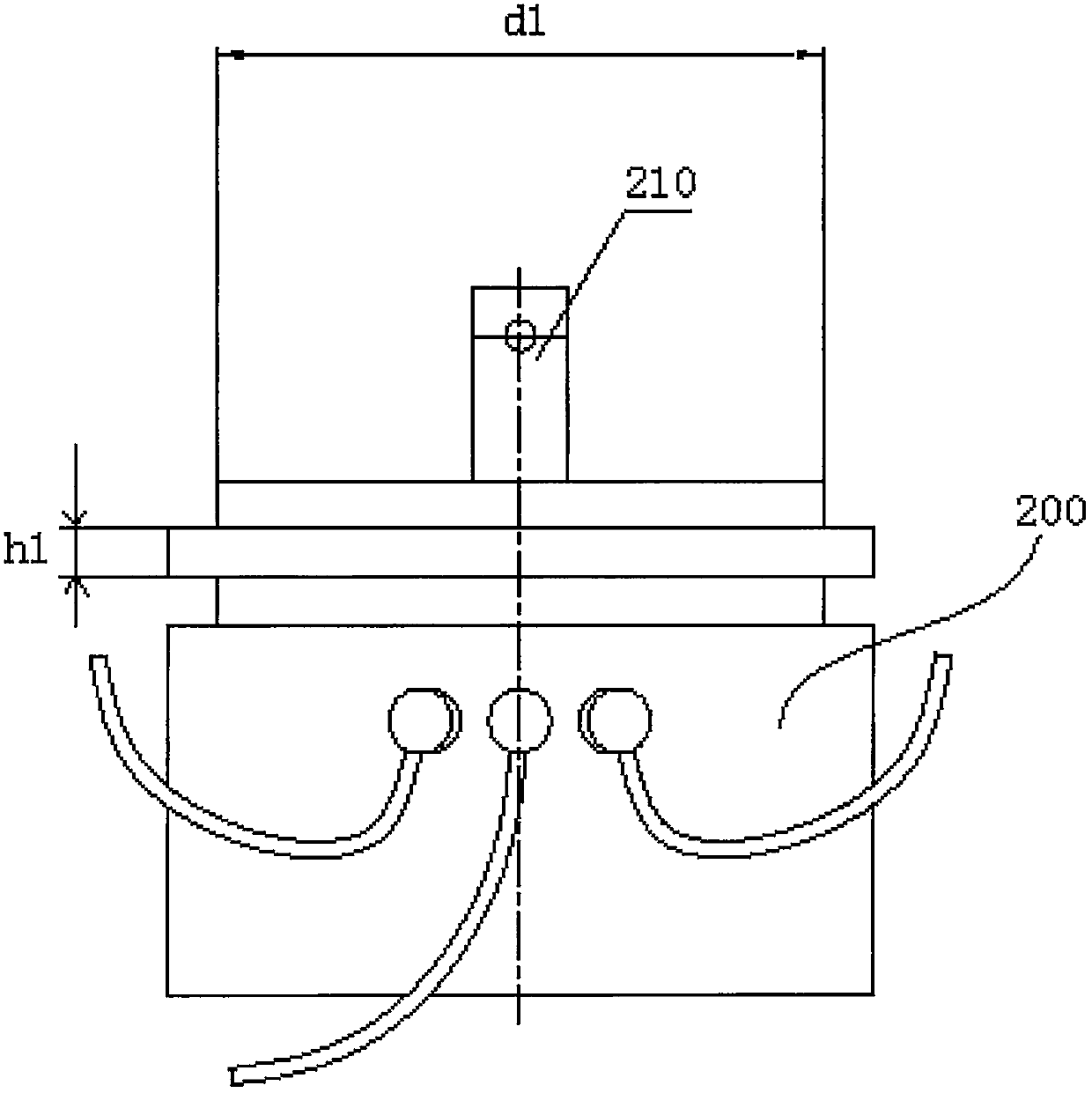 Flexible shaft coupling mechanism and its device for detecting rudder shaft rotation angle