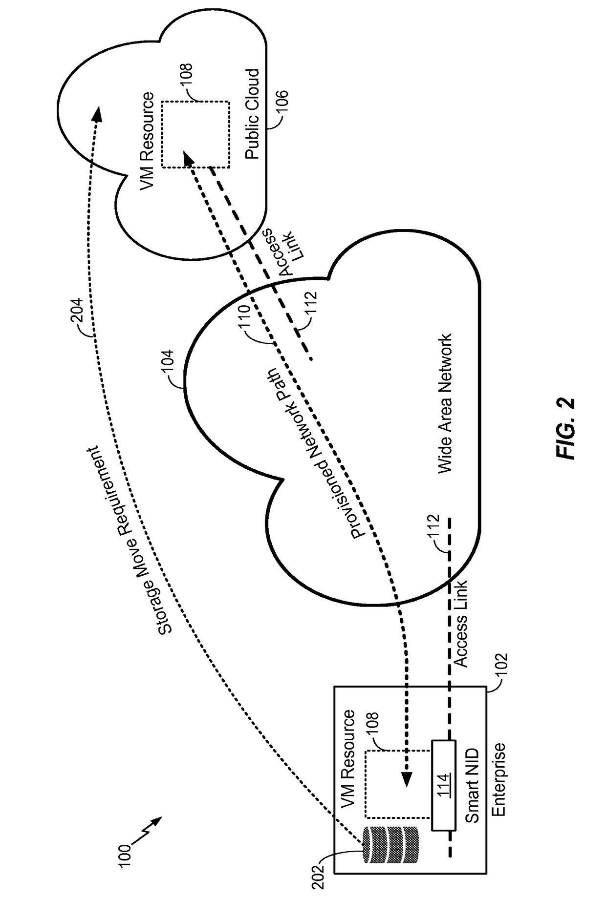 Method and apparatus for provisioning virtual network functions from a network service provider
