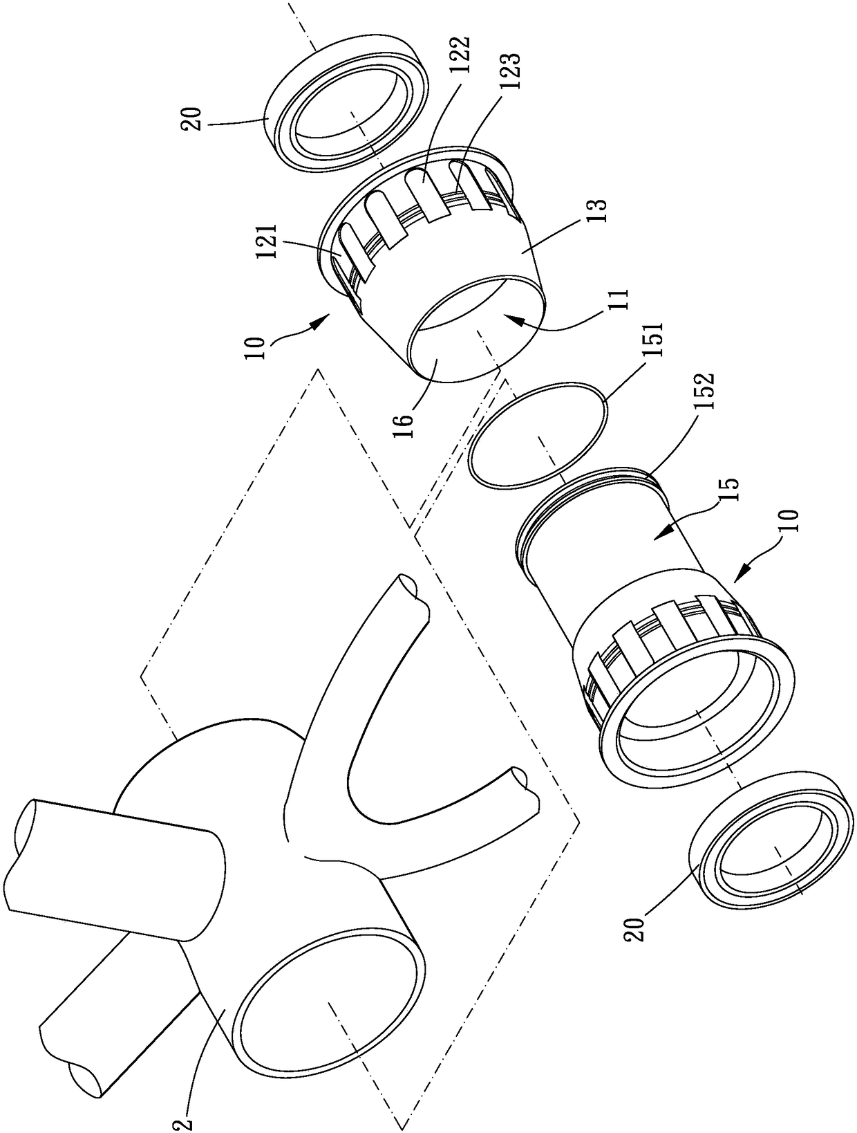 Bicycle bottom bracket cup set