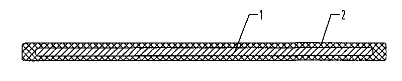 Freely deformable funnel and manufacturing method thereof