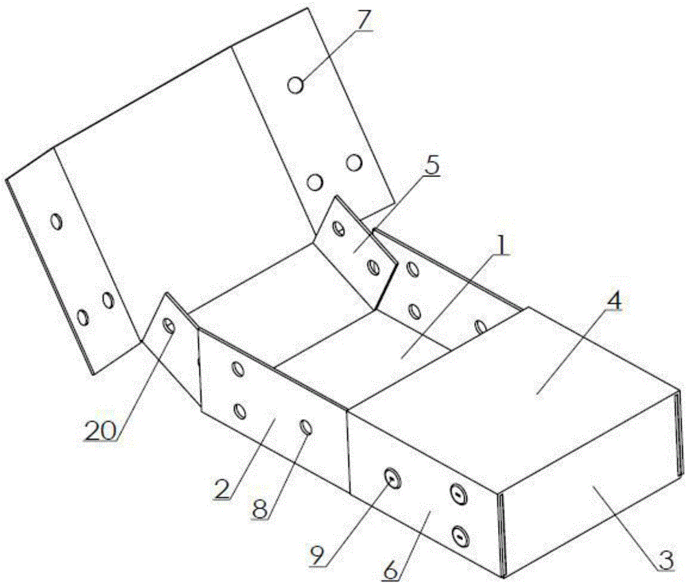 Cover-containing packaging box convenient to disassemble and combine