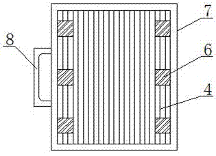 Filter element of automobile cabin filter