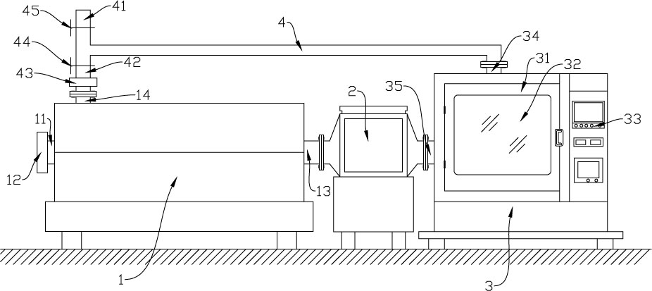 A test device for automobile air conditioner air outlet assembly