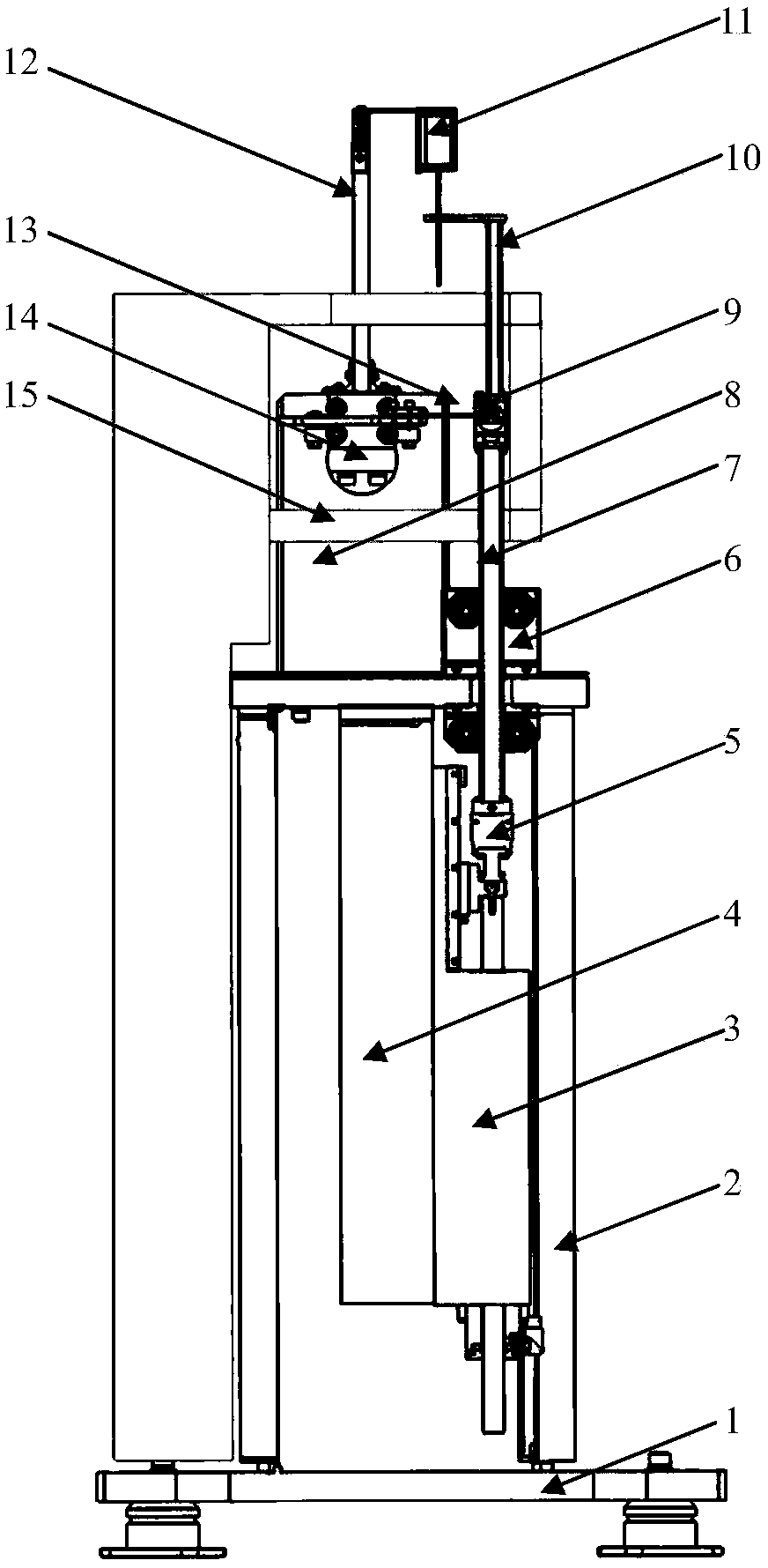 Small device for load bending fatigue testing and method