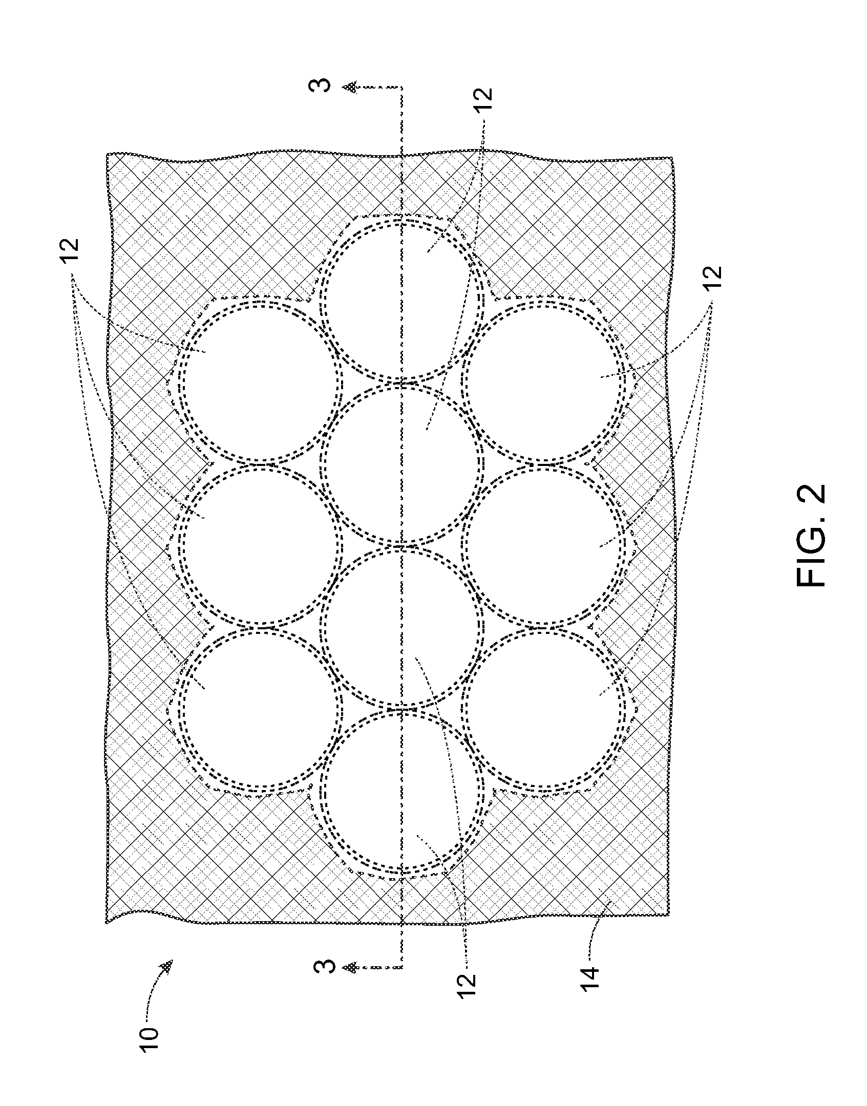 Flat packaging of petri dishes for prolonged preservation and method of producing the same