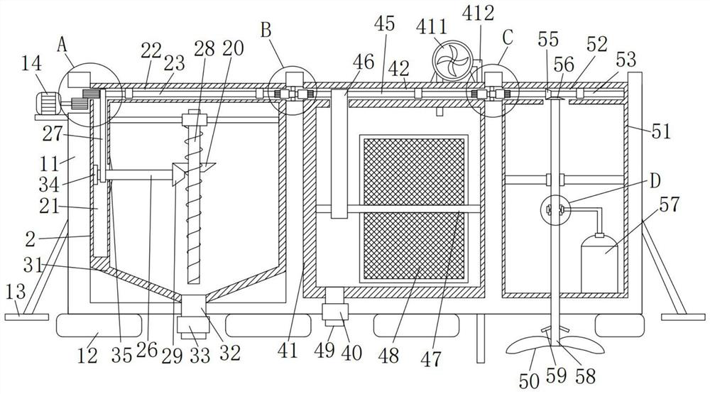 Modular automatic breeding system adapting to multiple environments