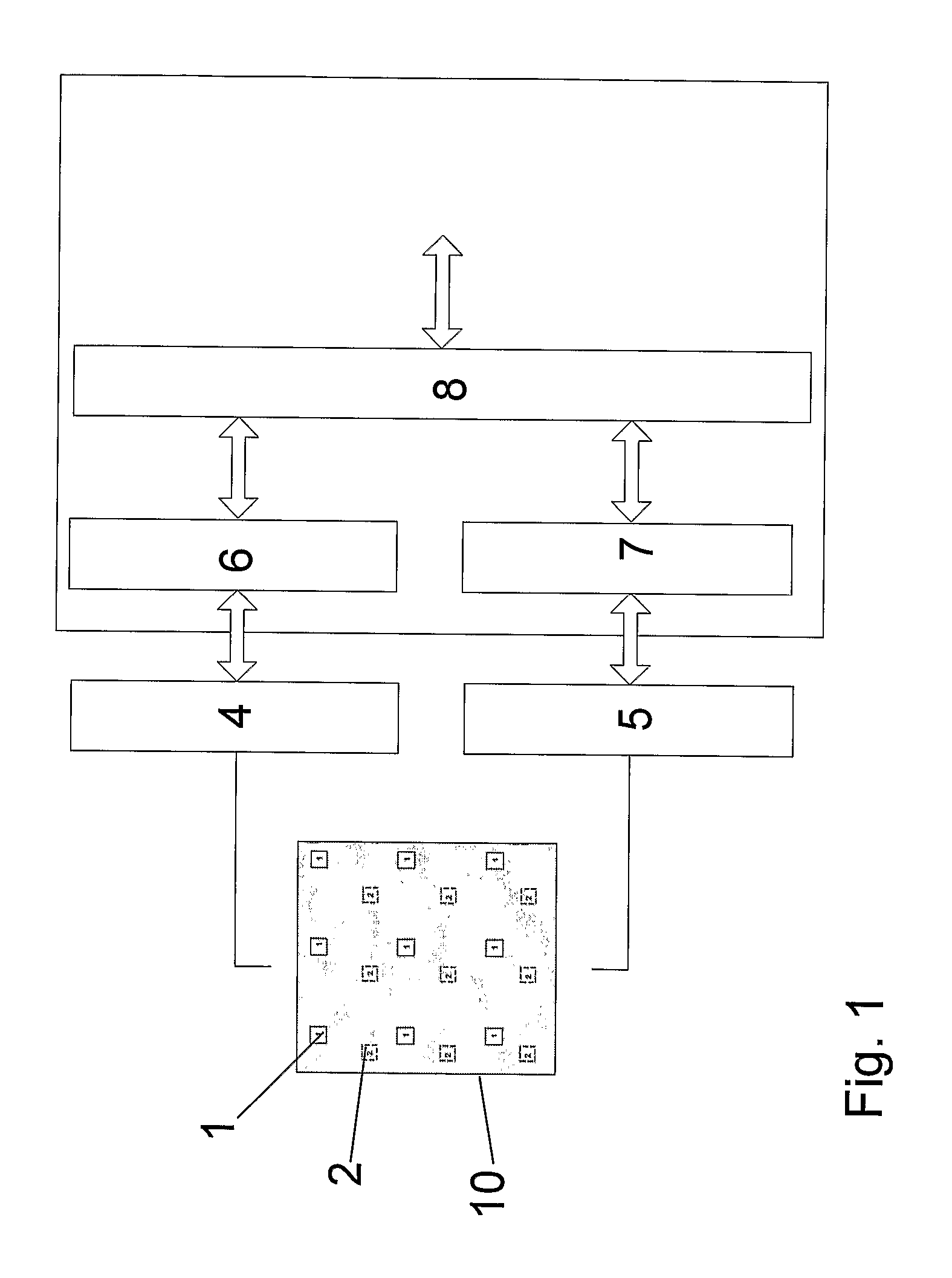 Method And Arrangement For Determining The Spatial Frequency Of A Signal
