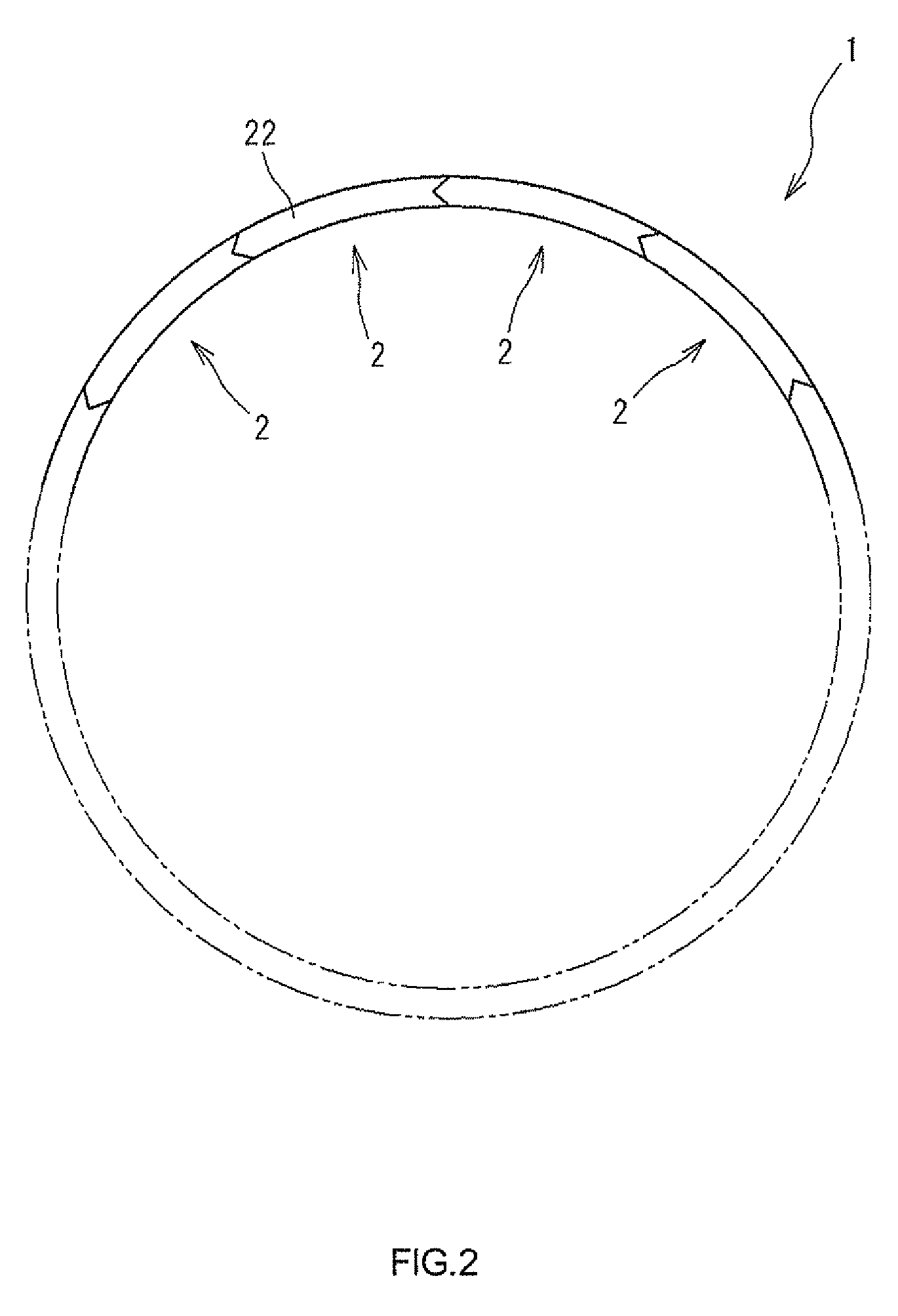 Split cage for rolling bearing and rolling bearing using the split cage