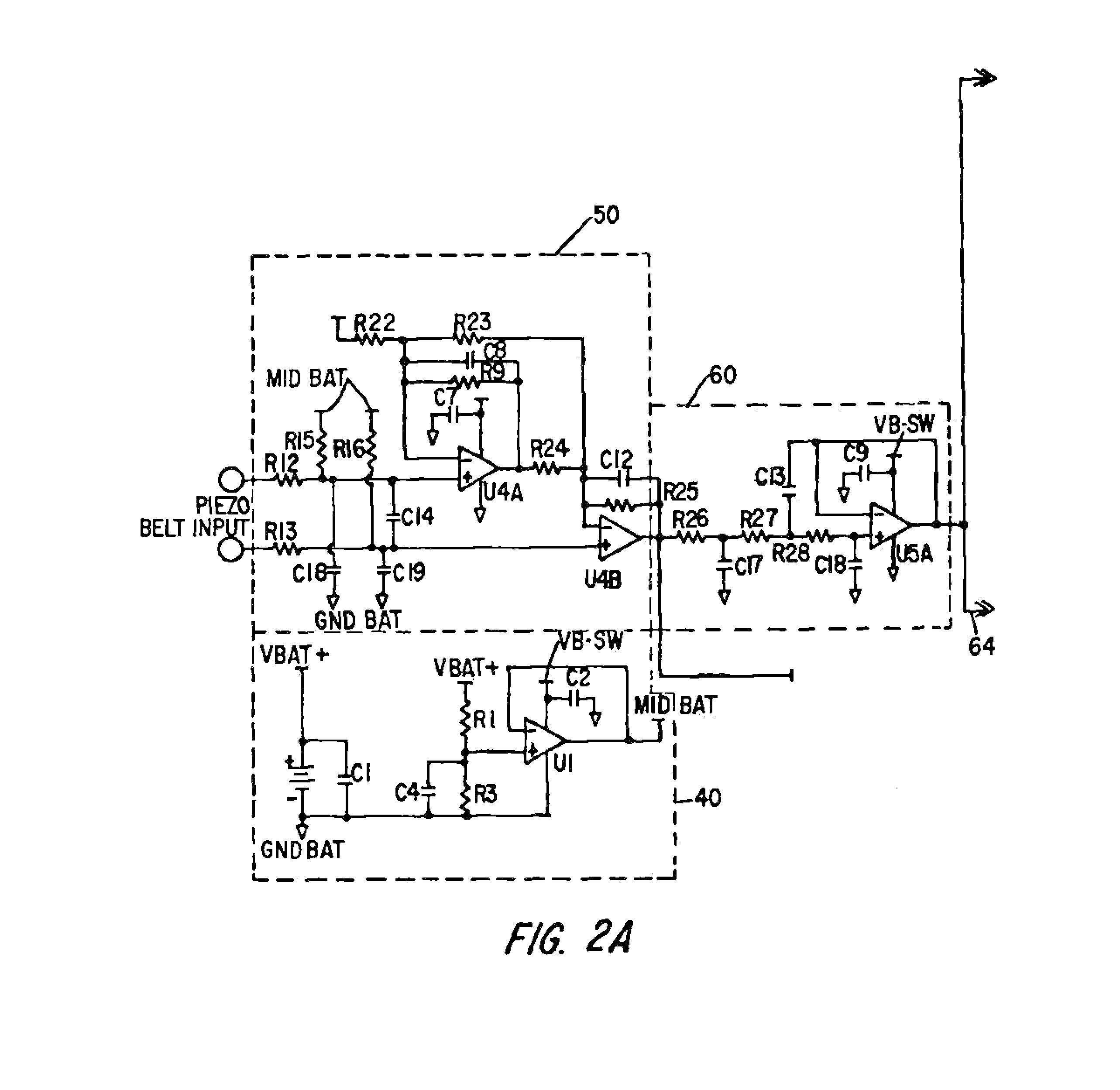 Apparatus and method for adapting a piezoelectric respiratory sensing belt to a respiratory inductance plethysmography polysomnograph