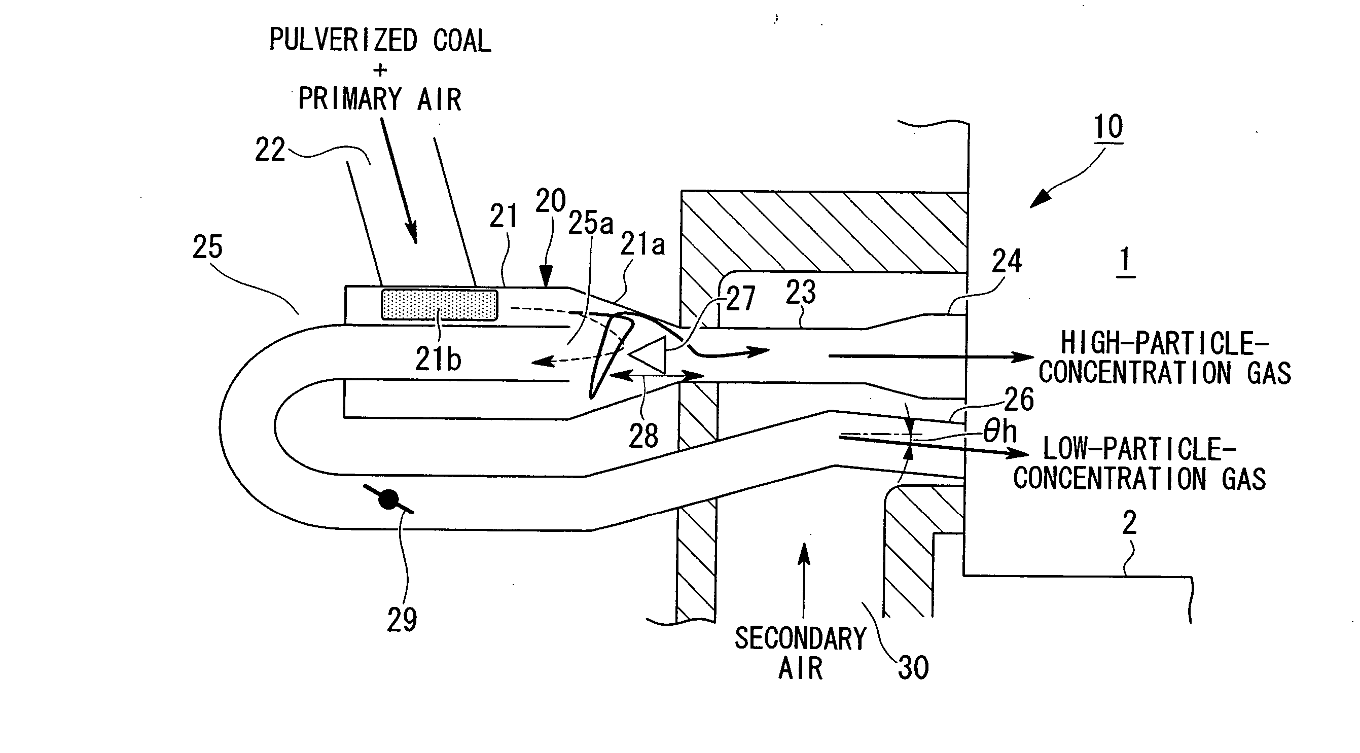 Burner structure