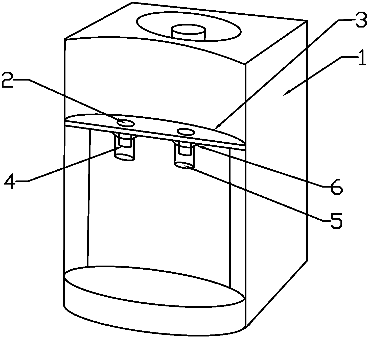 Contamination preventing cover for water dispenser opening