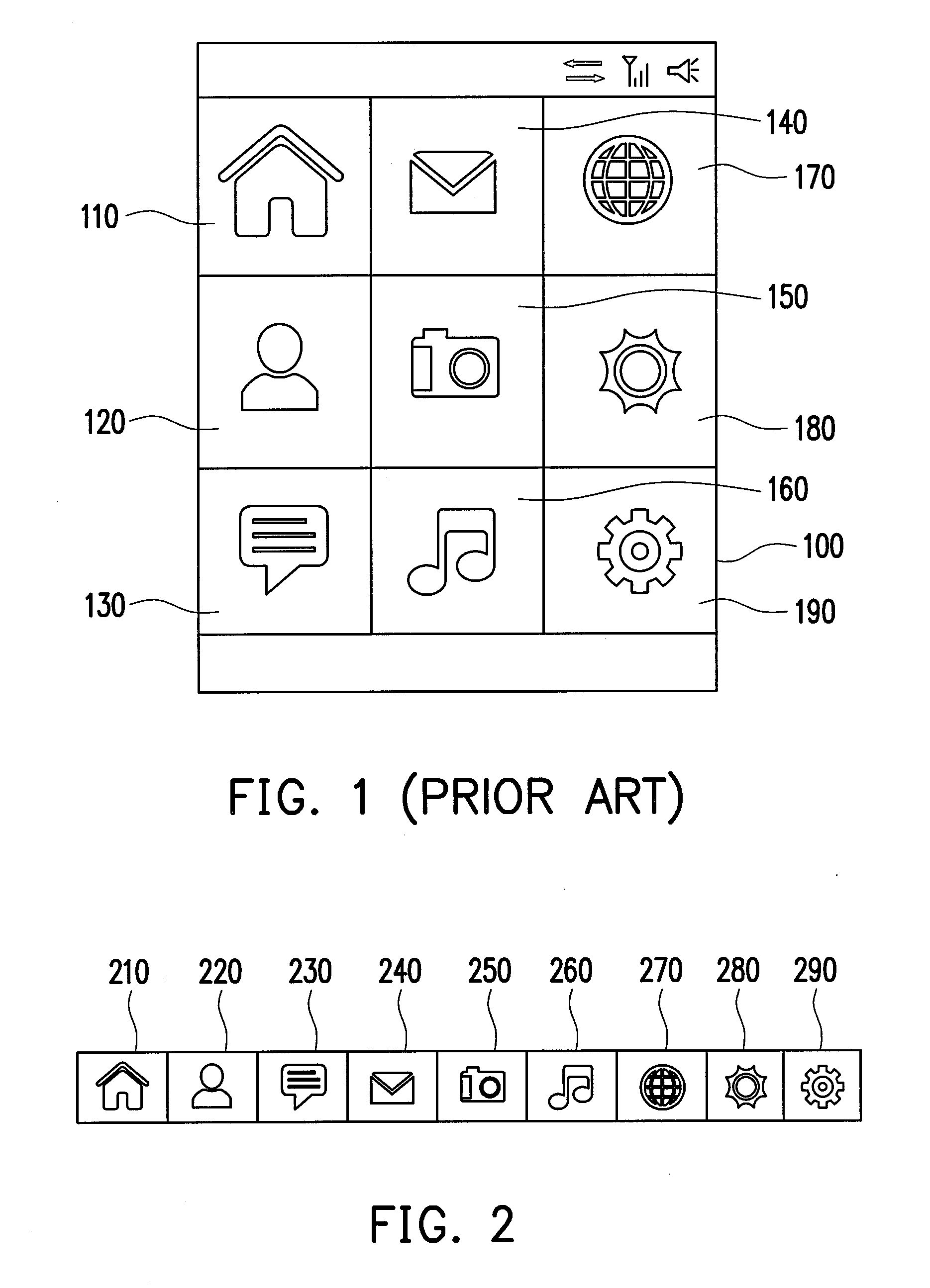 Method and apparatus for operating graphic menu bar and recording medium using the same