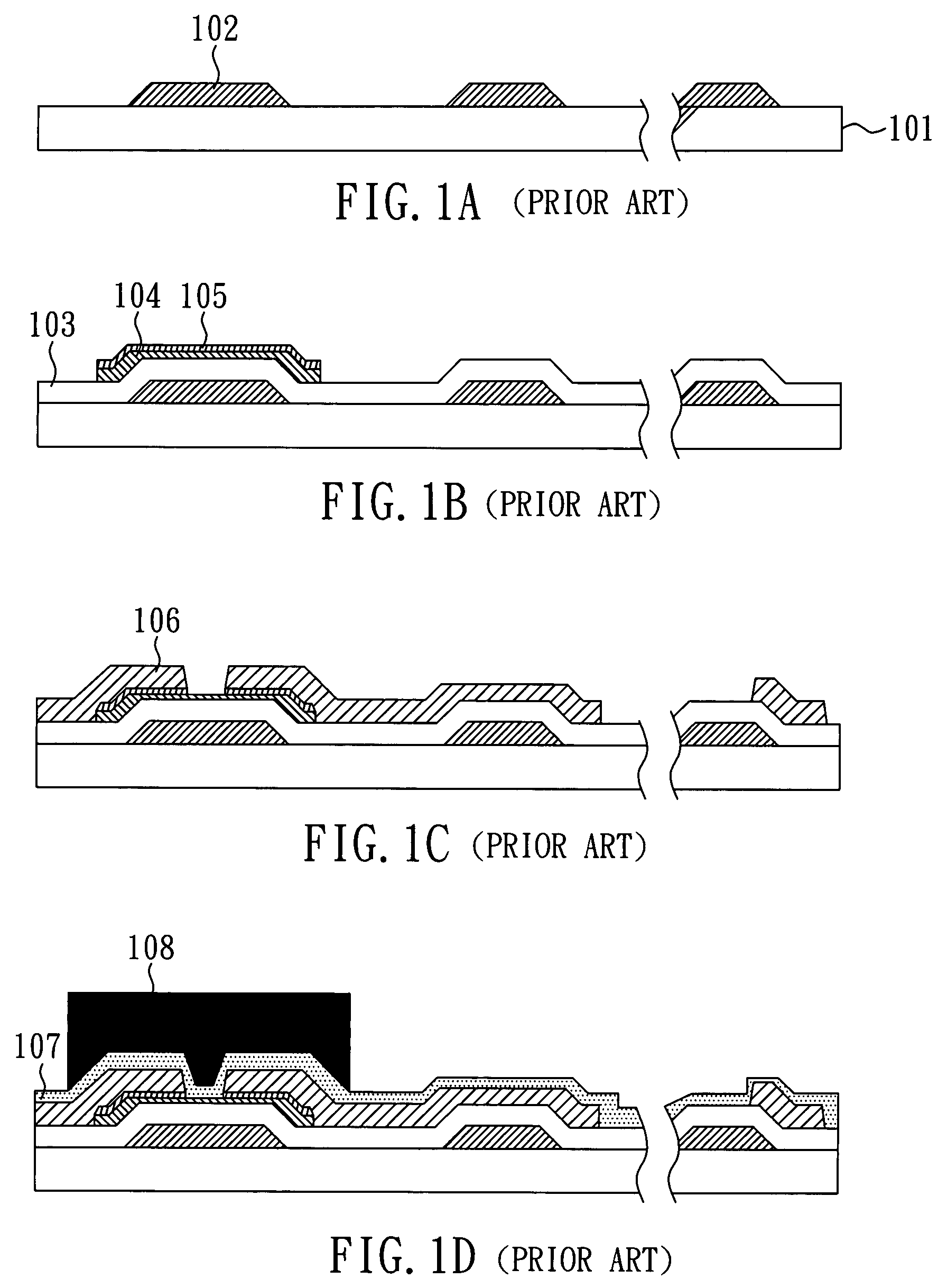 Method for manufacturing a lower substrate of a liquid crystal display device