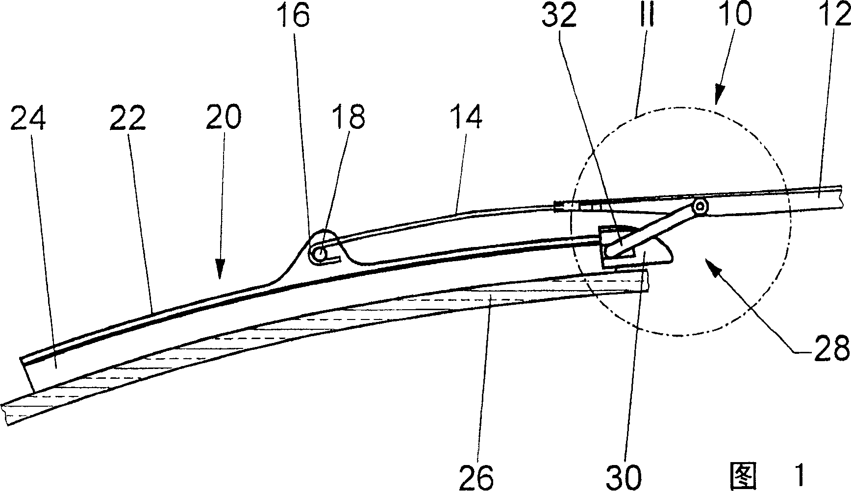 Wiper blade for vehicle