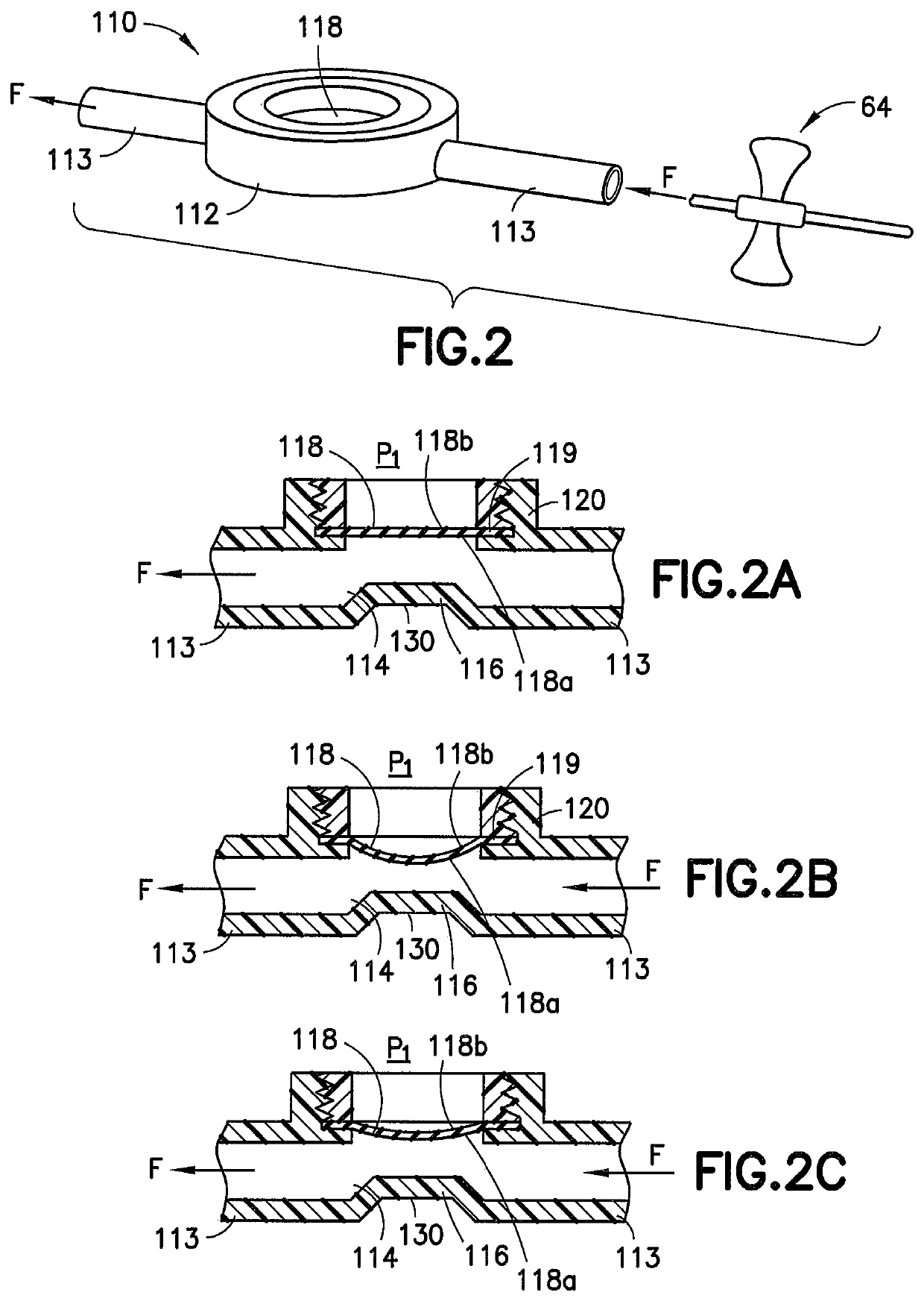 Vacuum pressure regulators for use during blood collection