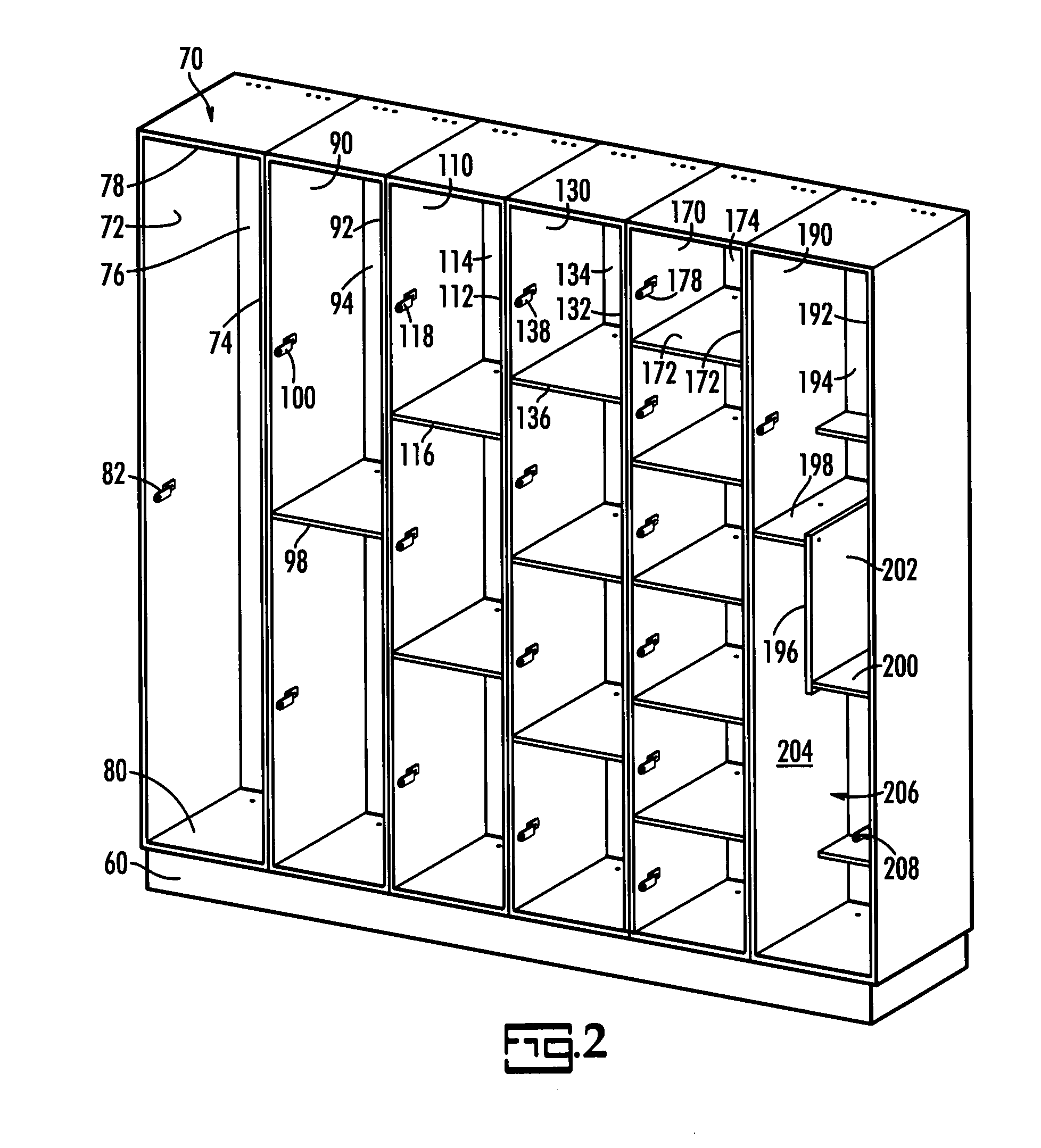 Universal locker system