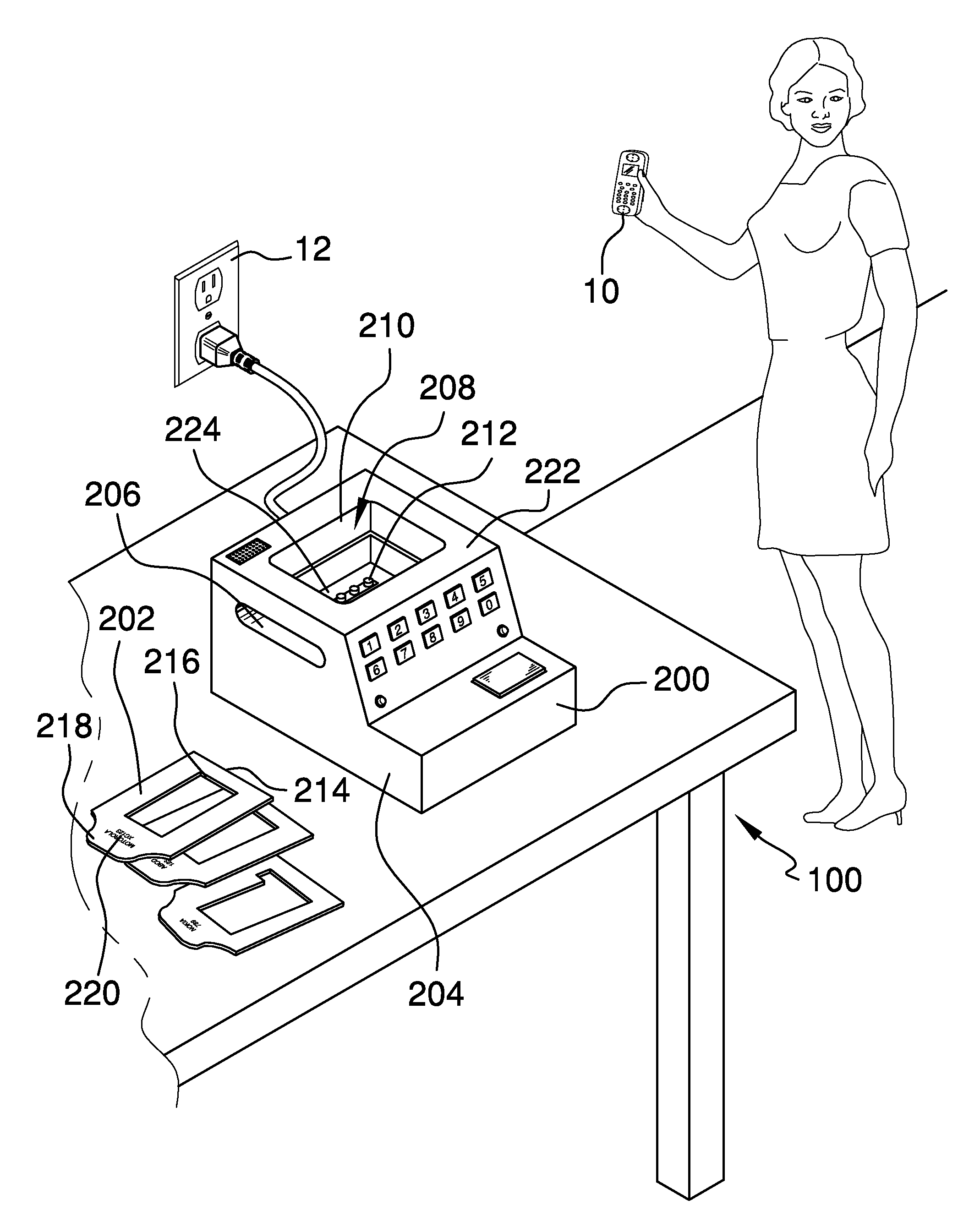 Cellular phone docking station