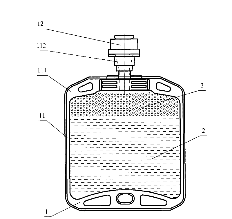 Packaging for sodium bicarbonate injection and preparation thereof