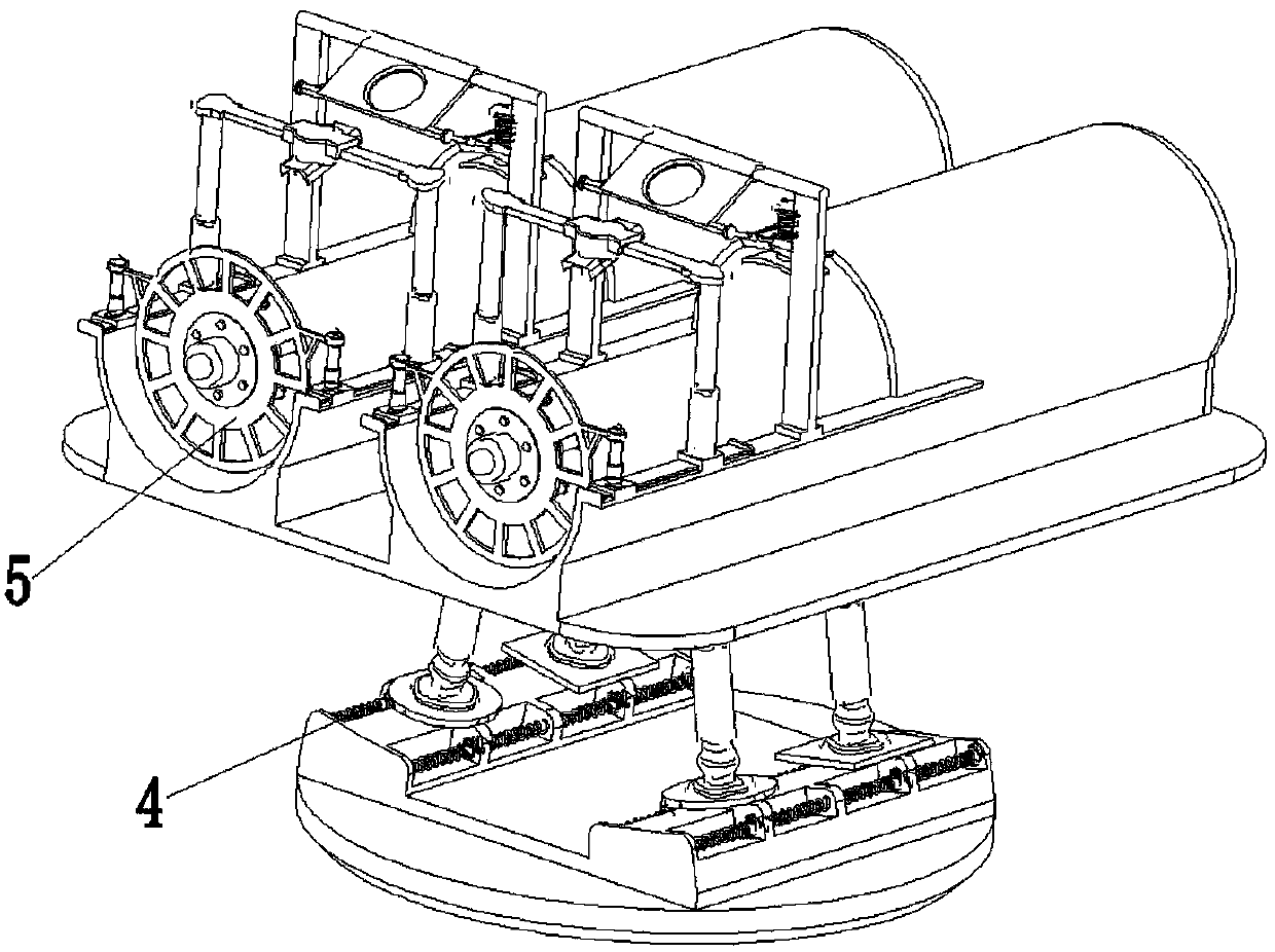 A variable manipulator for a fully automatic fire fighting machine