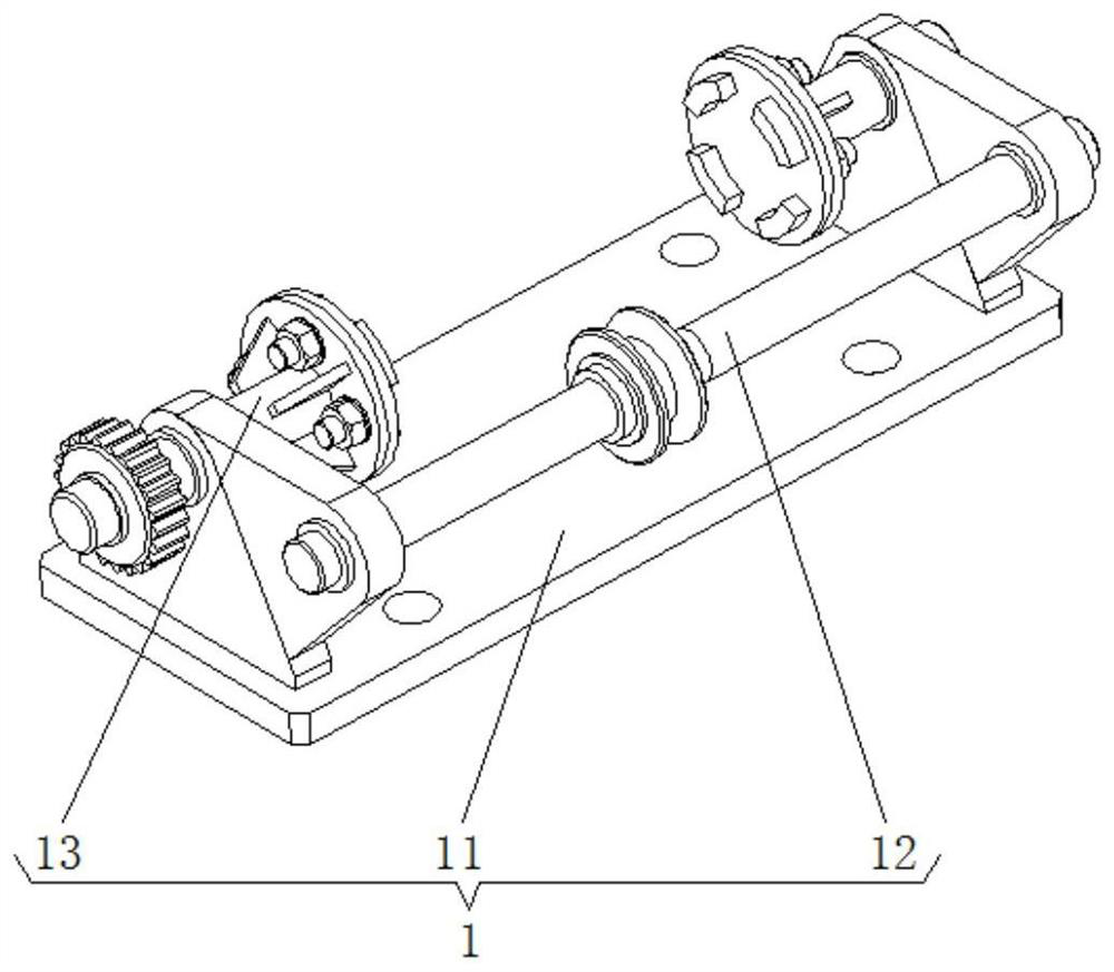 A kind of winch traction wheel disc for marine vessel