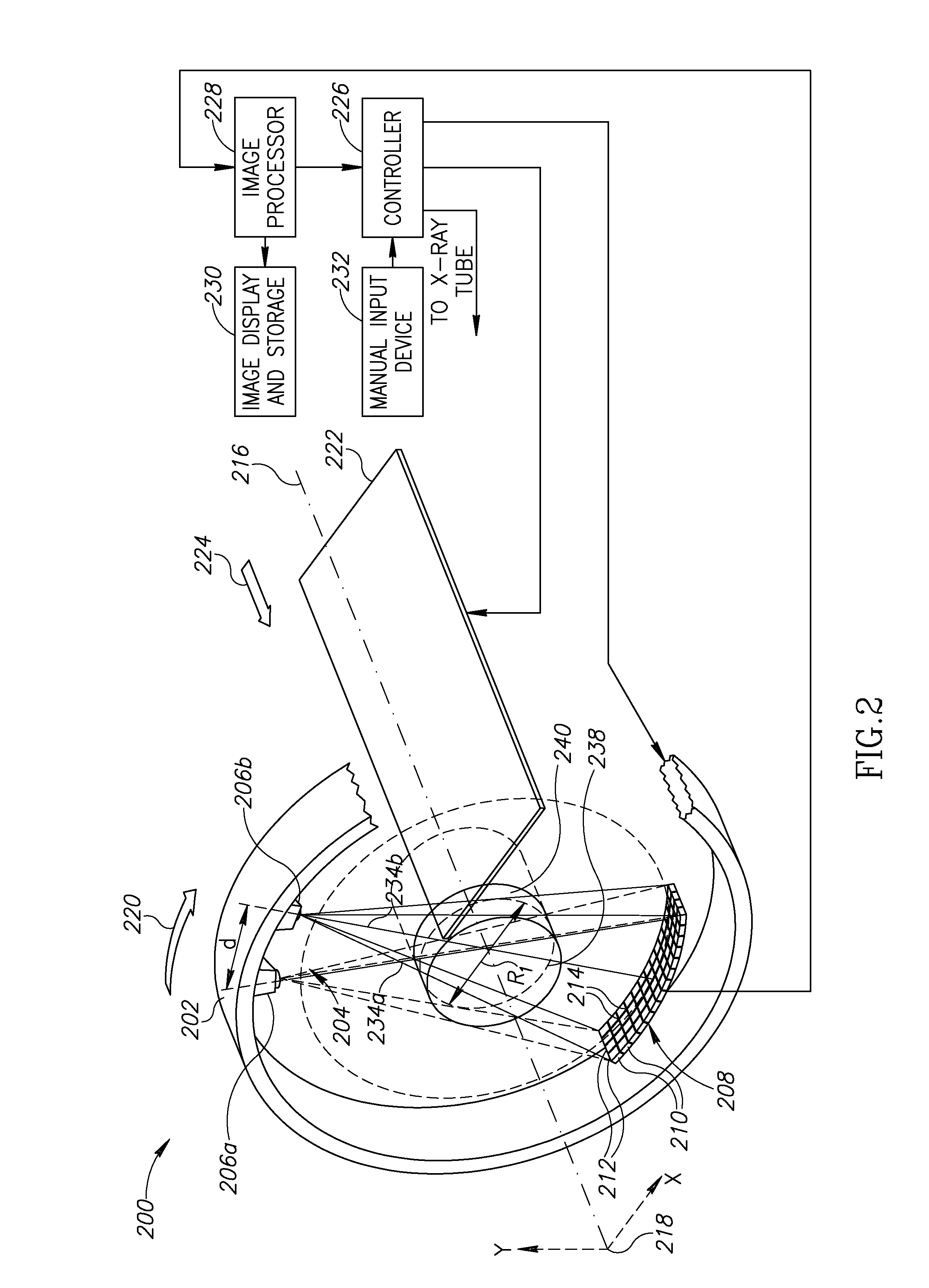 Method and apparatus for positioning a subject in a ct scanner